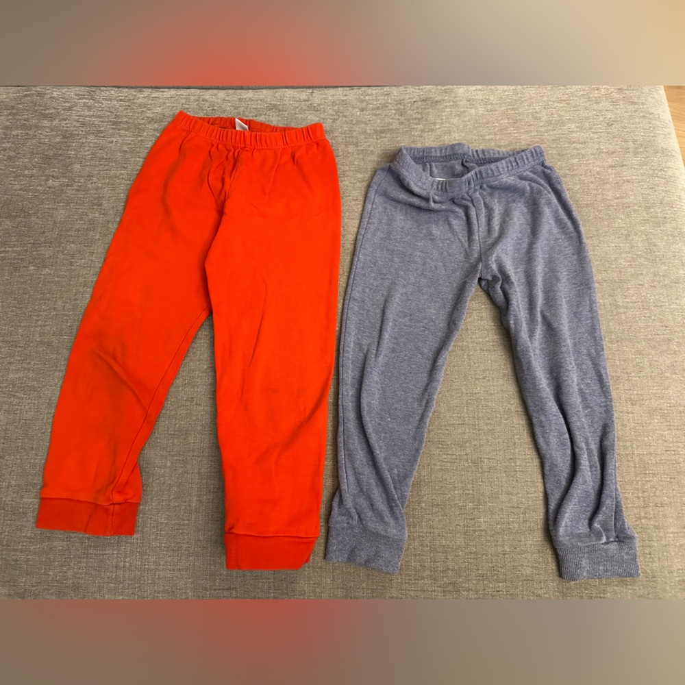 Kids' Vibrant Red and Classic Gray Joggers - Mothercare & LCW
